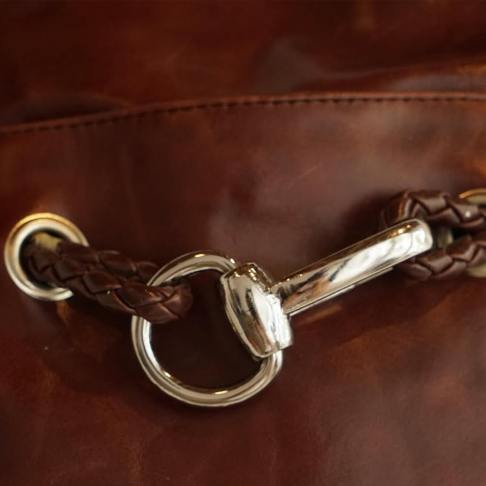 The Braided Leather Tote