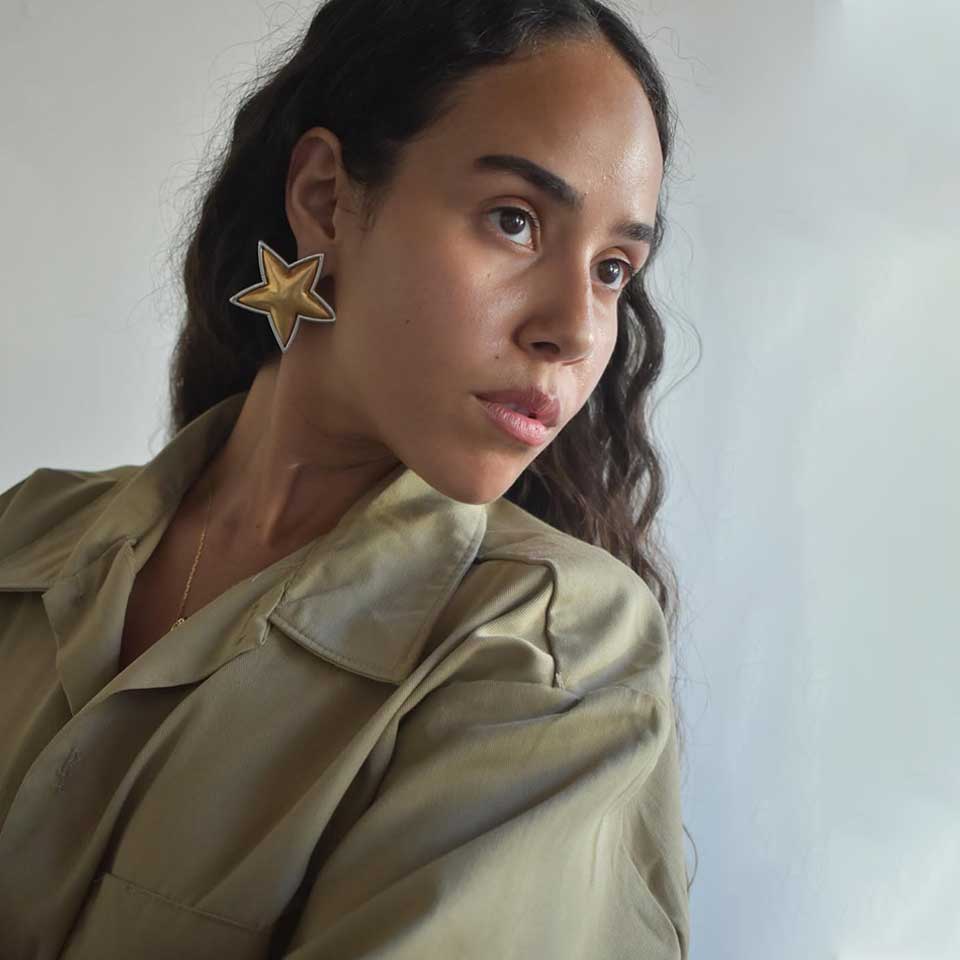 The Oversized Khaki Work Shirt