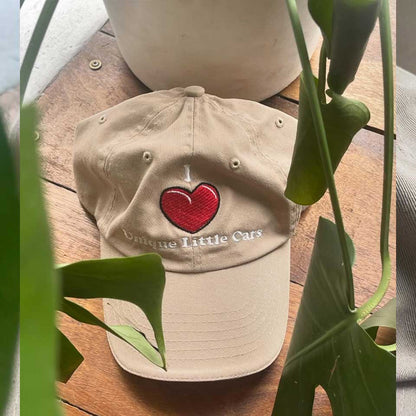 The I Heart Unique Little Cars Cap