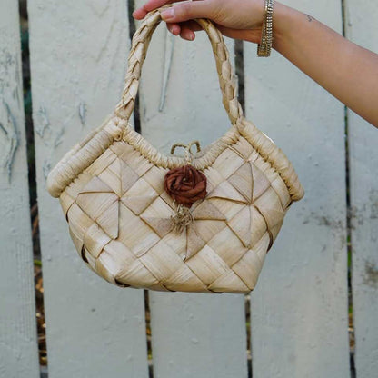 The Island Bloom Basket Bag