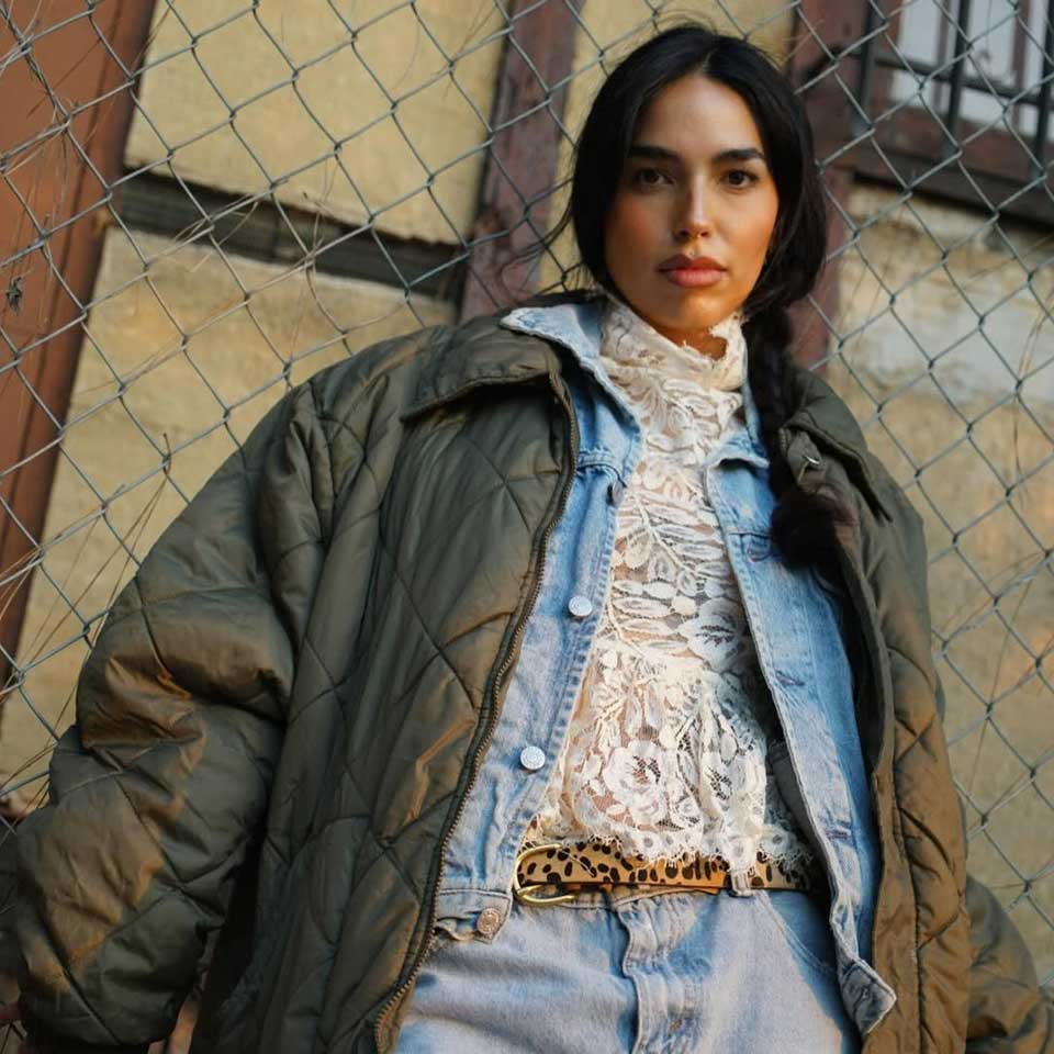 The Oversized Quilted Liner Jacket