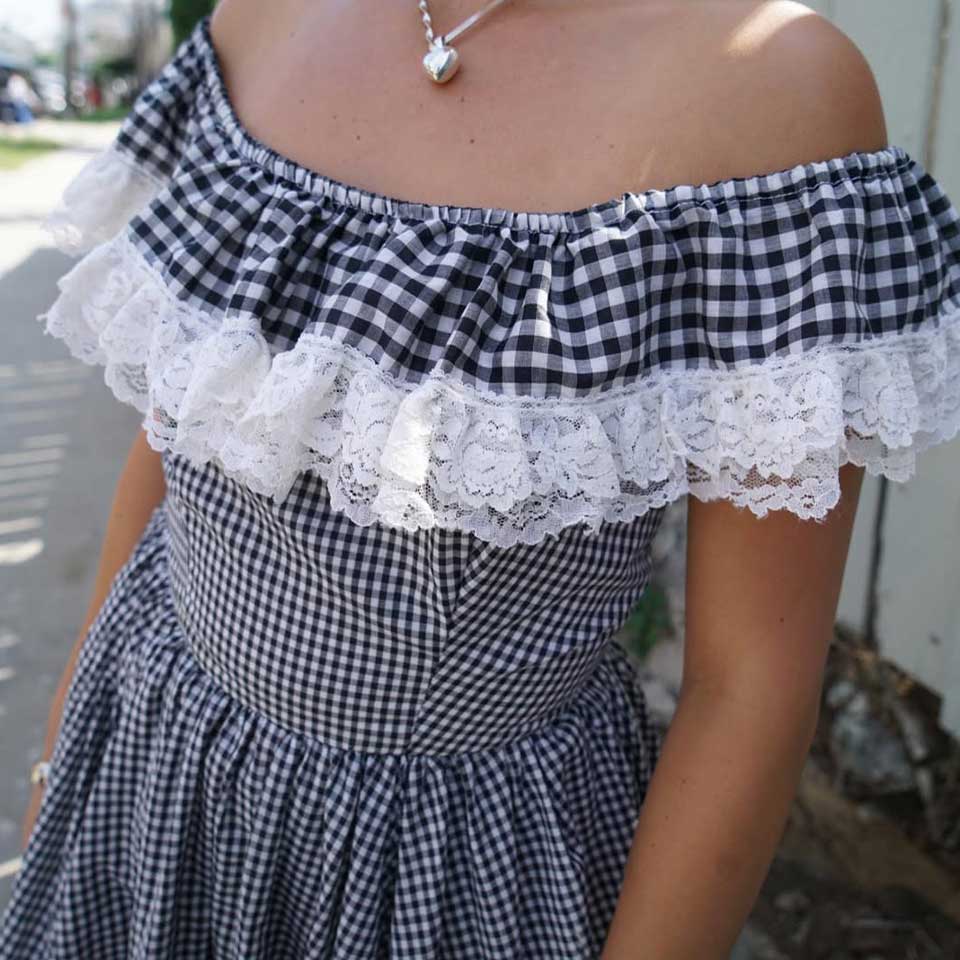 The Sweetheart Peasant Top Dress